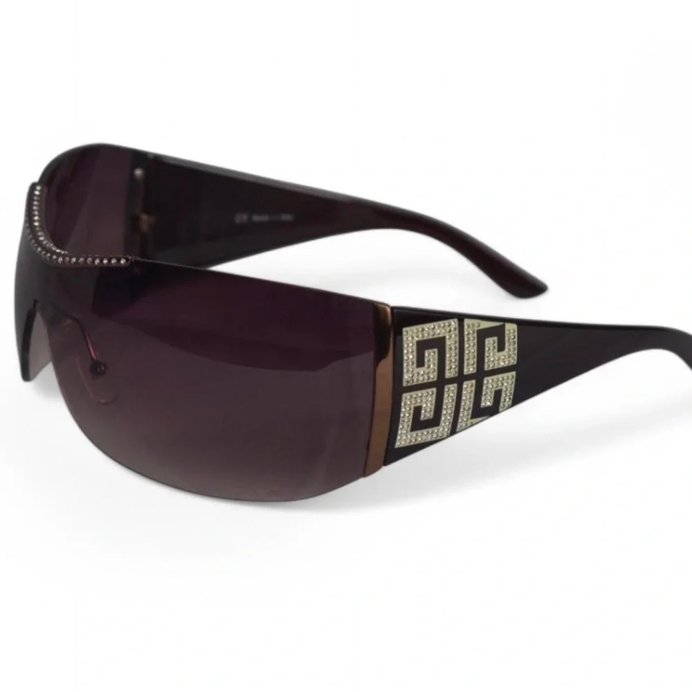 Givenchy y2k rhinestone sunglasses - Picture 3 of 7